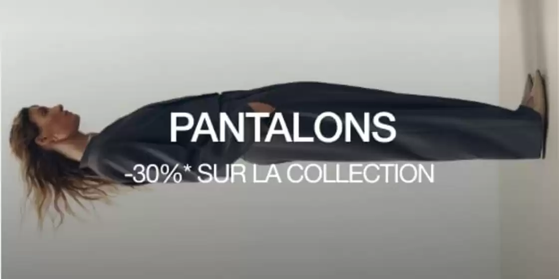 Catalogue Caroll | Pantalons : -30%* sur la collection | 2026-09-18T00:00:00.000Z - 2026-09-30T00:00:00.000Z