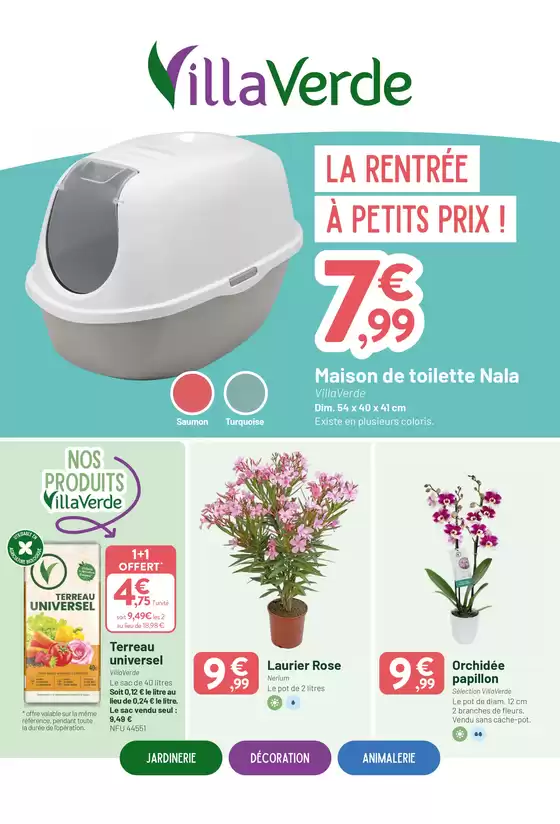 Catalogue VillaVerde à Eyguières | Découvrez nos promotions du moment pour vos animaux : croquettes, friandises, accessoires… | 2026-09-18T00:00:00.000Z - 2026-09-20T00:00:00.000Z