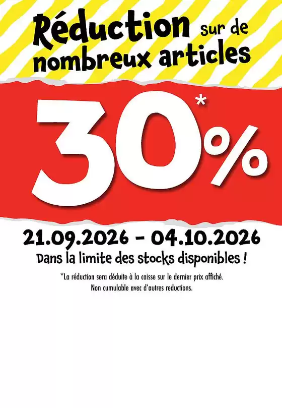 Catalogue TEDi à Berzy-le-Sec | Réductions sur de nombreux articles | 2026-09-21T00:00:00.000Z - 2026-10-04T00:00:00.000Z