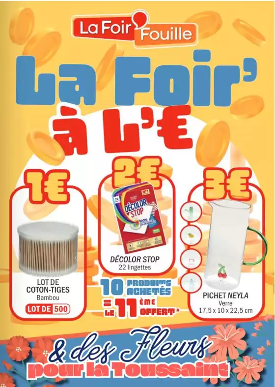 Catalogue La Foir'Fouille à Cussay | Catalogue La FoirFouille | 2026-09-21T00:00:00.000Z - 2026-11-01T00:00:00.000Z