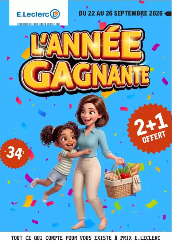 Catalogue E.Leclerc | Temps fort #39 | 2026-09-22T00:00:00.000Z - 2026-09-26T00:00:00.000Z