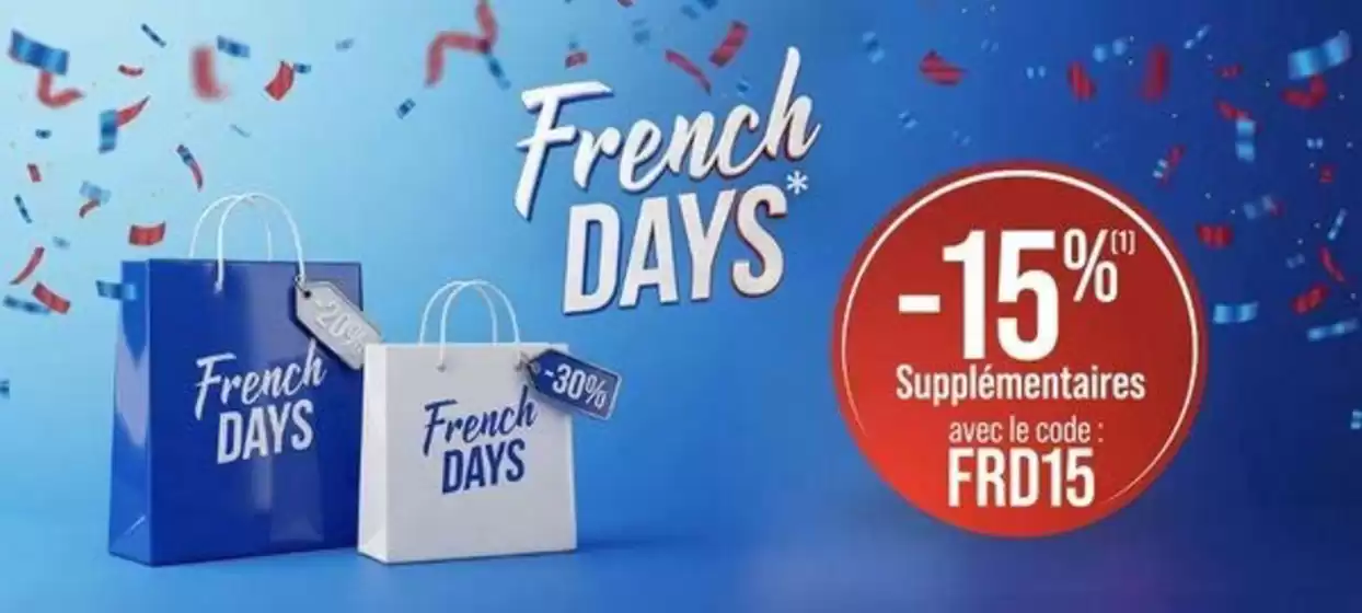 Catalogue Teleshopping à Modane | FRENCH DAYS | 2026-09-22T00:00:00.000Z - 2026-09-28T00:00:00.000Z