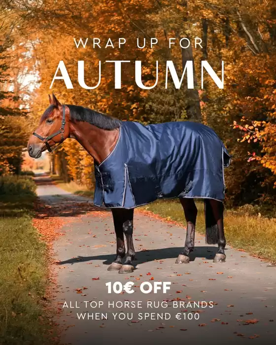 Catalogue Horze à Bondy | Il est temps de se préparer pour l'automne ! | 2026-09-22T00:00:00.000Z - 2026-10-31T00:00:00.000Z