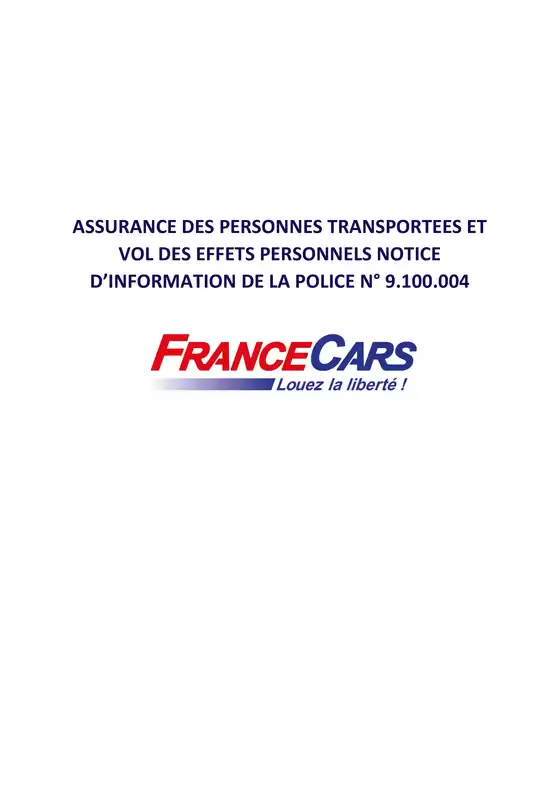 Catalogue France Cars à Le Havre | Catalogue 2026 | 2026-09-23T00:00:00.000Z - 2026-12-31T00:00:00.000Z