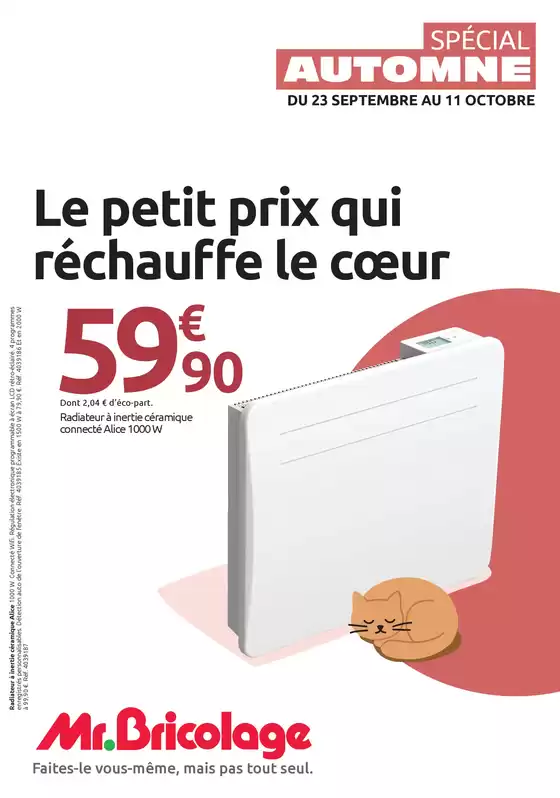 Catalogue Mr Bricolage à Chartres | SPÉCIAL AUTOMNE | 2026-09-23T00:00:00.000Z - 2026-10-11T00:00:00.000Z