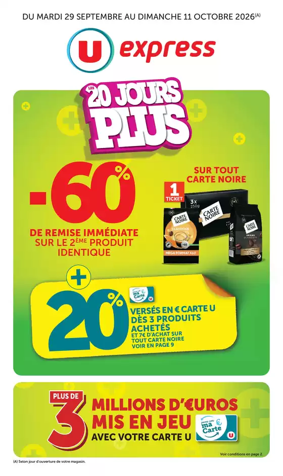 Catalogue U Express à | Quinzaine Commerçante | 2026-09-29T00:00:00.000Z - 2026-10-11T00:00:00.000Z