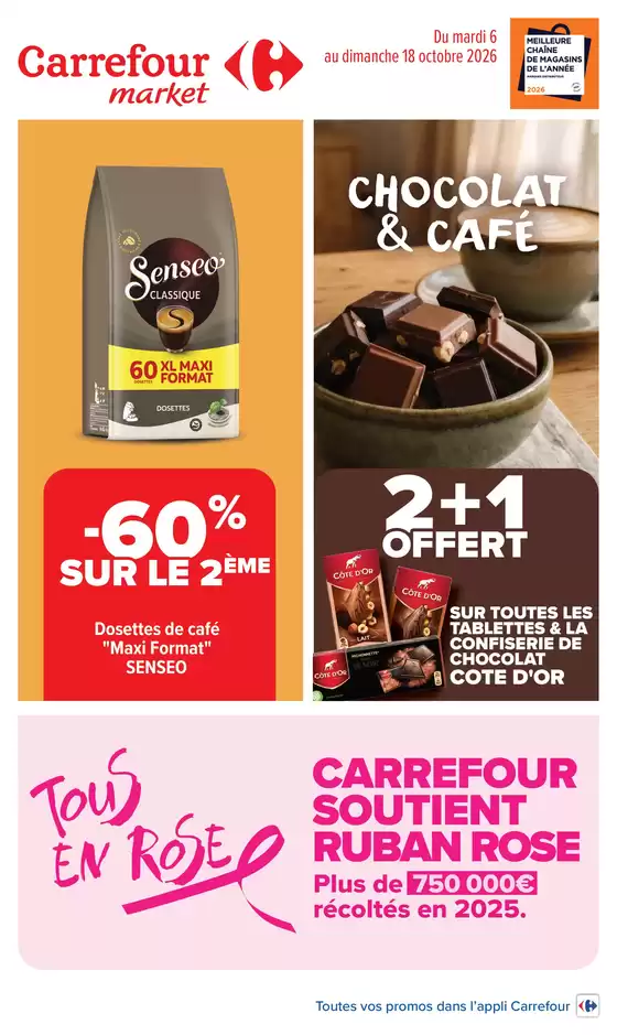 Catalogue Carrefour Market à Villers-Saint-Frambourg | TOUS EN ROSE | 2026-10-06T00:00:00.000Z - 2026-10-18T00:00:00.000Z