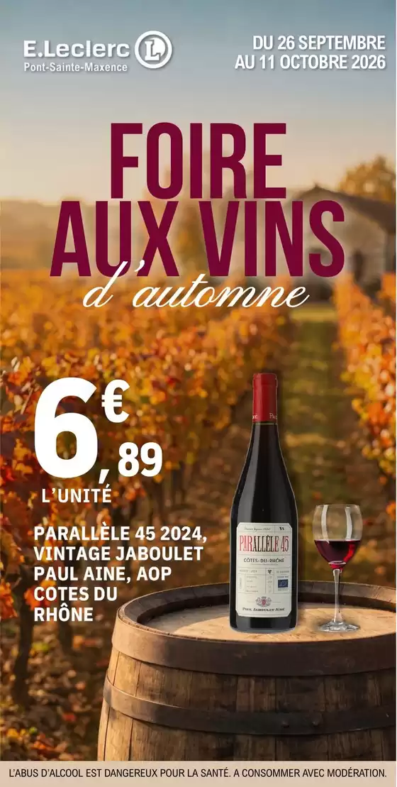 Catalogue E.Leclerc à Lapte | 26M002A | 2026-09-26T00:00:00.000Z - 2026-10-11T00:00:00.000Z