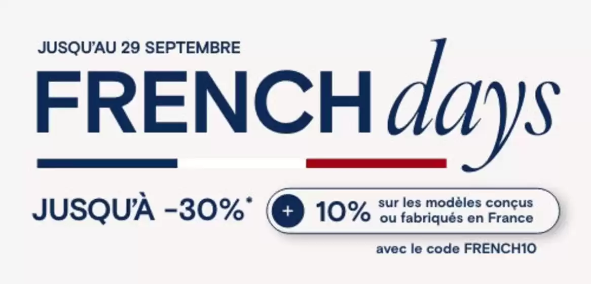 Catalogue La Maison du Convertible | FRENCH DAYS | 2026-09-25T00:00:00.000Z - 2026-09-29T00:00:00.000Z