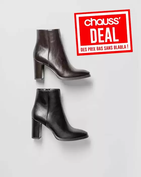 Catalogue Chaussea à Versailles | Chauss'DEAL | 2026-09-25T00:00:00.000Z - 2026-10-11T00:00:00.000Z