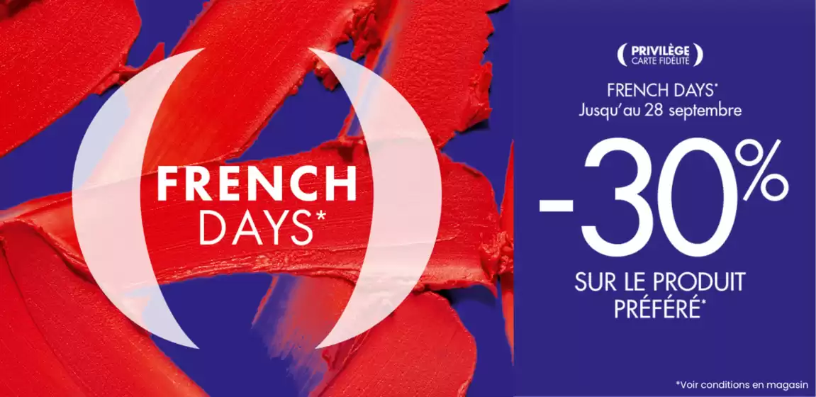 Catalogue Une heure pour soi à Lyon | French Days | 2026-09-25T00:00:00.000Z - 2026-09-28T00:00:00.000Z