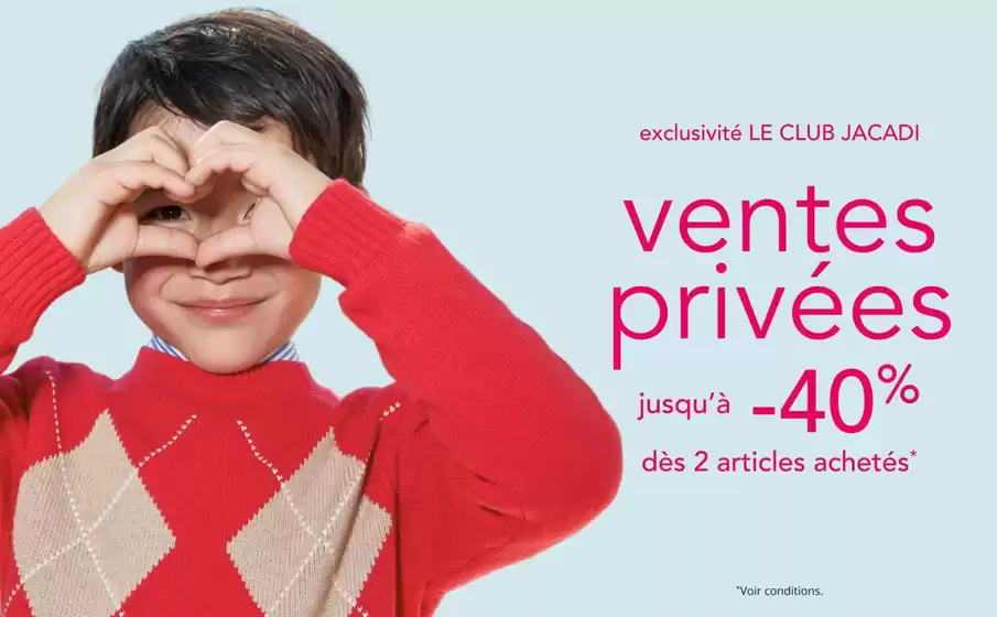 Catalogue Jacadi à Aix-en-Provence | Ventes Privées | 2026-09-25T00:00:00.000Z - 2026-10-11T00:00:00.000Z