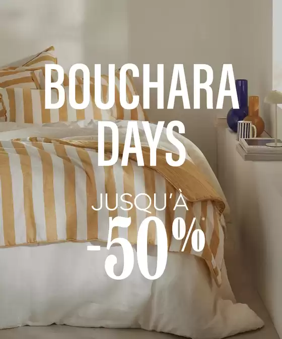 Catalogue Bouchara à Vence | JOURS BOUCHARA | 2026-09-25T00:00:00.000Z - 2026-10-11T00:00:00.000Z