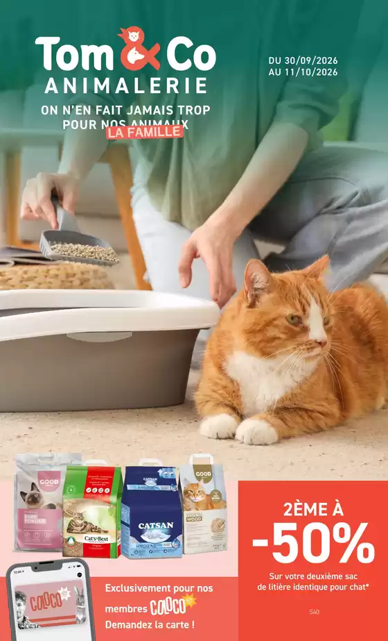 Catalogue Tom&Co | On n'en fait jamais trop pour la famille | 2026-09-28T00:00:00.000Z - 2026-10-11T00:00:00.000Z