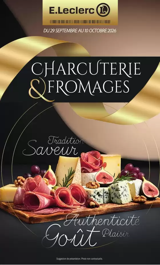 Catalogue E.Leclerc à Nancy | FOIRE AUX FROMAGES & CHARCUTERIE | 2026-09-29T00:00:00.000Z - 2026-10-10T00:00:00.000Z