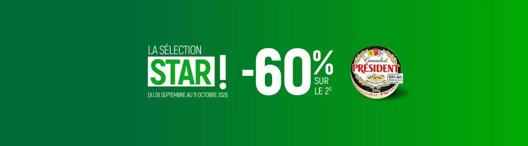 Catalogue Casino Shop | La selection star | 2026-09-28T00:00:00.000Z - 2026-10-11T00:00:00.000Z