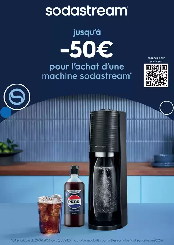 Catalogue Connexion à Amplepuis | SODASTREAM vous rembourse jusqu'à 50€ | 2026-09-28T00:00:00.000Z - 2027-01-03T00:00:00.000Z