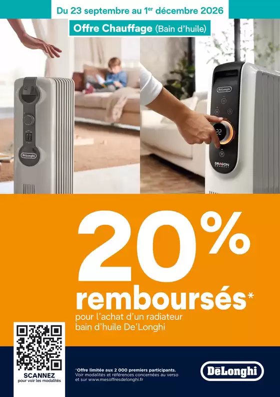 Catalogue Gitem | De’Longhi 20% remboursés | 2026-09-28T00:00:00.000Z - 2026-12-01T00:00:00.000Z