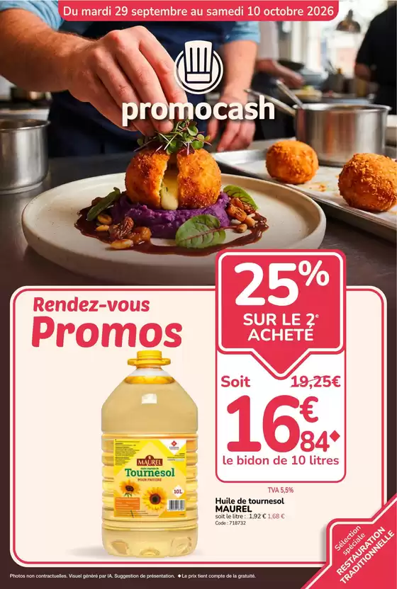 Catalogue Promocash à Malakoff | Rendez-vous Promos | 2026-09-29T00:00:00.000Z - 2026-10-10T00:00:00.000Z