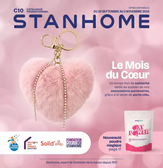Catalogue Stanhome à Malakoff | Catalogue promotionnel C10 2026 | 2026-09-29T00:00:00.000Z - 2026-11-02T00:00:00.000Z