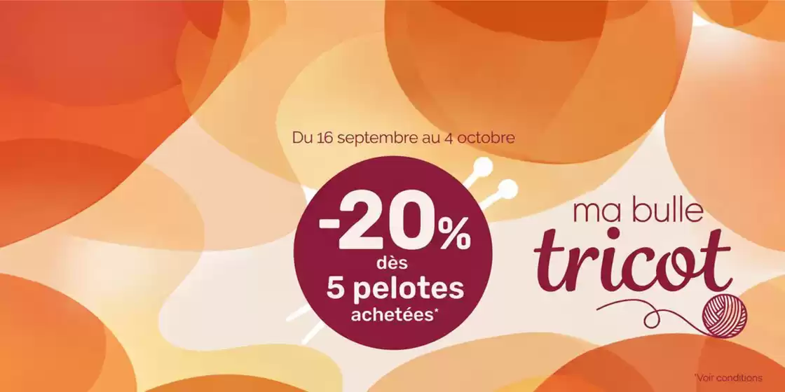 Catalogue Mondial Tissus à Annœullin | Laine à tricoter | 2026-09-29T00:00:00.000Z - 2026-10-04T00:00:00.000Z