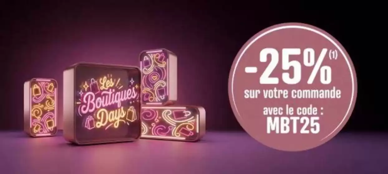 Catalogue Teleshopping à Annœullin | -25% sur votre commande | 2026-09-29T00:00:00.000Z - 2026-10-11T00:00:00.000Z