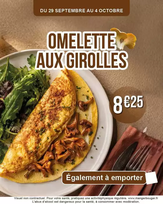 Catalogue Crescendo | OMELETTE AUX GIROLLES | 2026-09-29T00:00:00.000Z - 2026-10-04T00:00:00.000Z