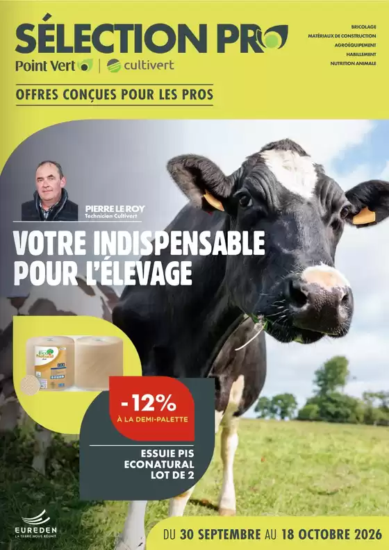 Catalogue Point Vert à Aubière | Offres spéciales attractives pour tout le monde | 2026-09-30T00:00:00.000Z - 2026-10-18T00:00:00.000Z