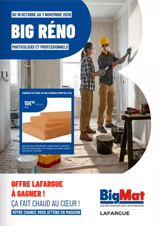 Catalogue BigMat | Super offre pour tous les clients | 2026-10-19T00:00:00.000Z - 2026-11-07T00:00:00.000Z
