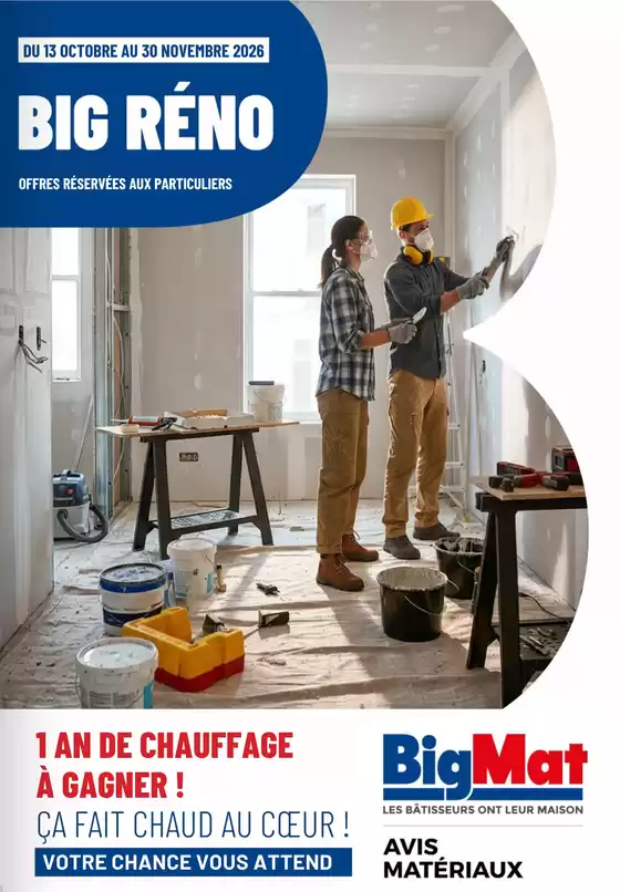 Catalogue BigMat | Meilleures offres pour les acheteurs économes | 2026-10-13T00:00:00.000Z - 2026-11-30T00:00:00.000Z