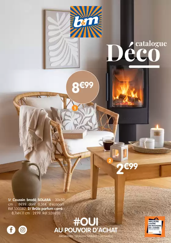 Catalogue B&M | Décoration Automne/Hiver | 2026-09-30T00:00:00.000Z - 2027-01-05T00:00:00.000Z