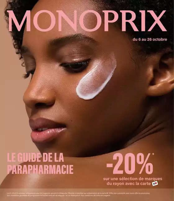 Catalogue Monop' | Guide Parapharmacie | 2026-10-01T00:00:00.000Z - 2026-10-18T00:00:00.000Z