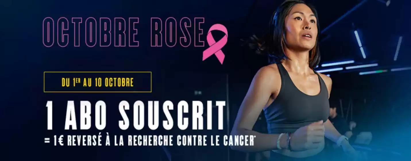 Catalogue Fitness Park à Liévin | Octobre Rose | 2026-10-01T00:00:00.000Z - 2026-10-31T00:00:00.000Z