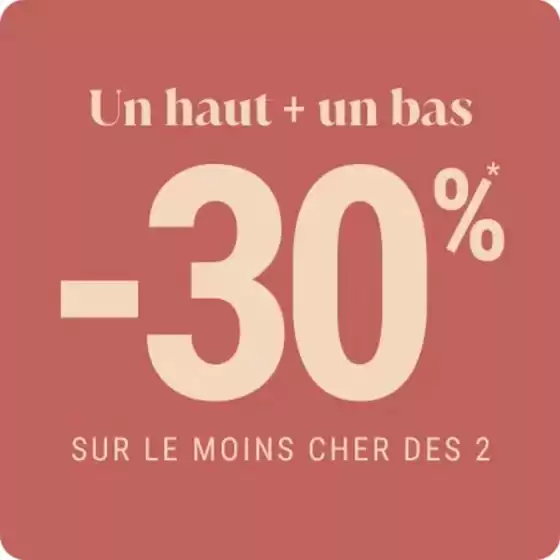 Catalogue Bréal à Montargis | -30%* SUR LE 2ÈME | 2026-10-01T00:00:00.000Z - 2026-10-31T00:00:00.000Z