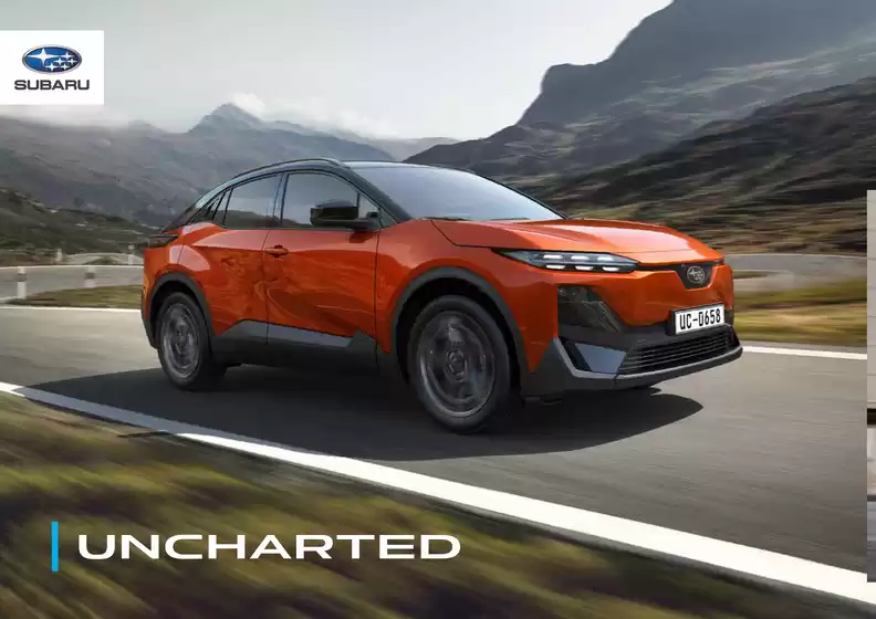 Catalogue Subaru à Anet | UNCHARTED | 2026-10-01T00:00:00.000Z - 2027-04-30T00:00:00.000Z