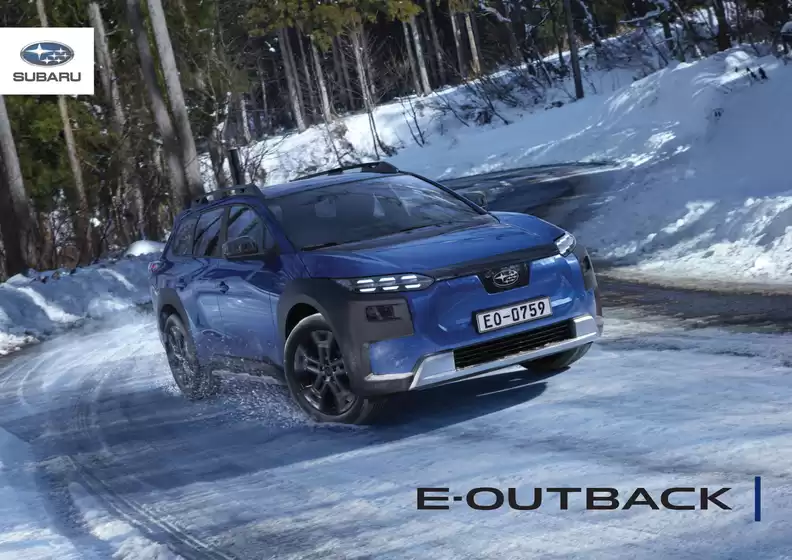 Catalogue Subaru à Anet | E-OUTBACK | 2026-10-01T00:00:00.000Z - 2027-04-30T00:00:00.000Z