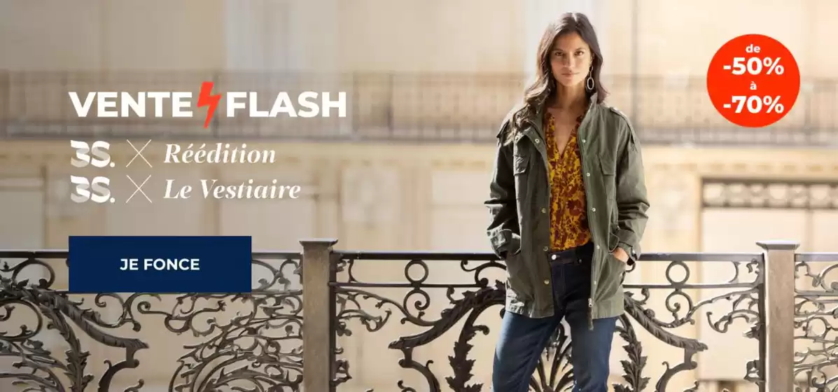 Catalogue 3 suisses | Vente Flash- 3S.X Réédition & 3S. X Le Vestiaire | 2026-10-01T00:00:00.000Z - 2026-10-11T00:00:00.000Z