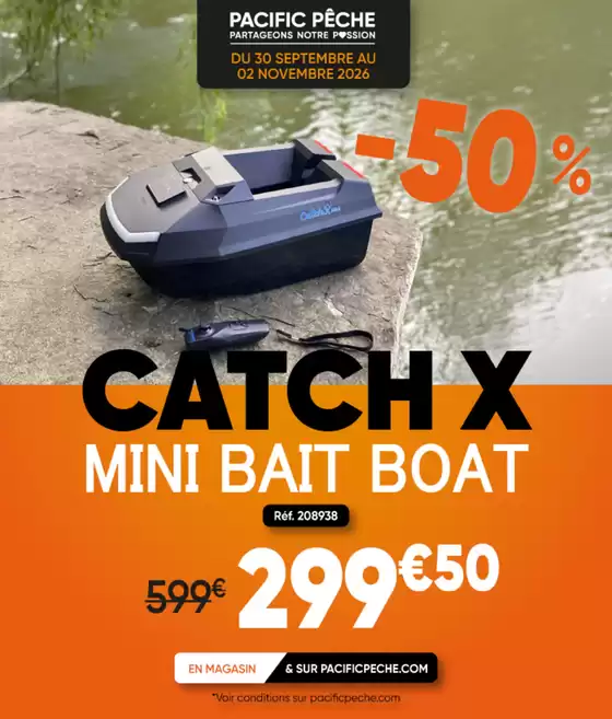 Catalogue Pacific Pêche à Marseille | Promotions | 2026-10-01T00:00:00.000Z - 2026-11-02T00:00:00.000Z
