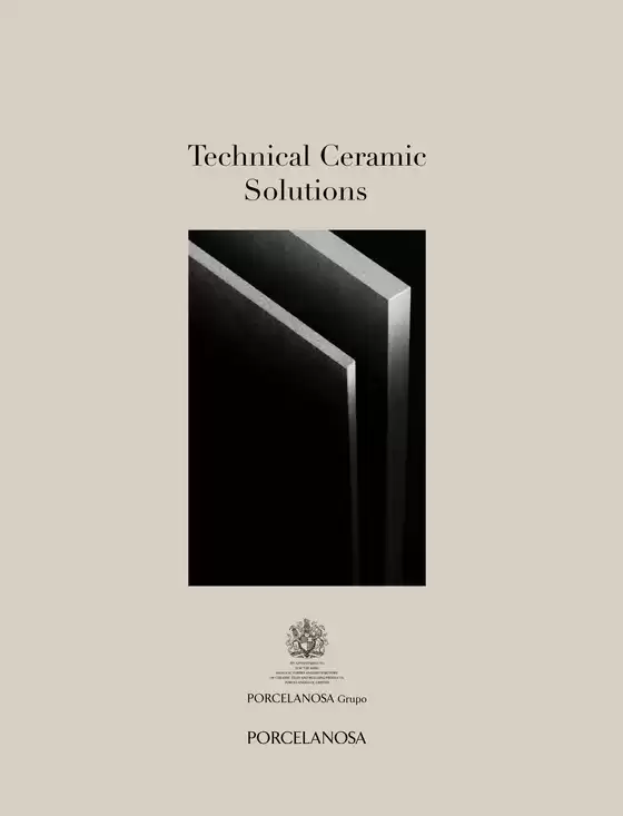 Catalogue Porcelanosa à Stains | Techical Ceramic Solutions | 2026-10-02T00:00:00.000Z - 2026-12-31T00:00:00.000Z