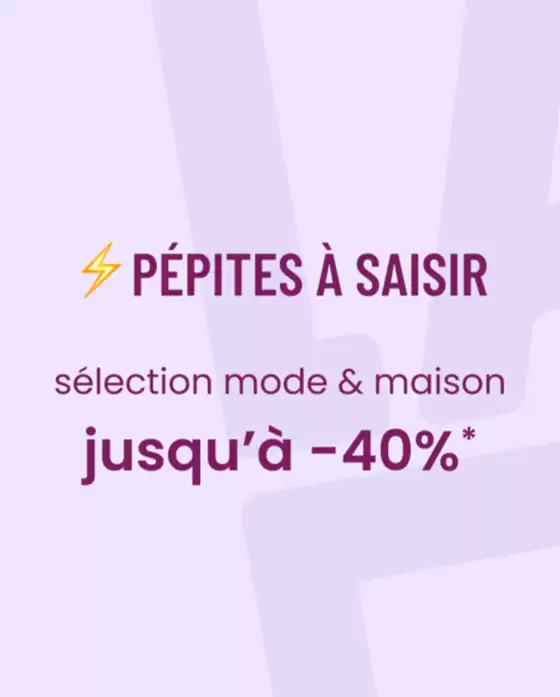 Catalogue La Redoute à Friville-Escarbotin | Nos pépites à saisir jusqu'à -40% | 2026-10-02T00:00:00.000Z - 2026-10-11T00:00:00.000Z