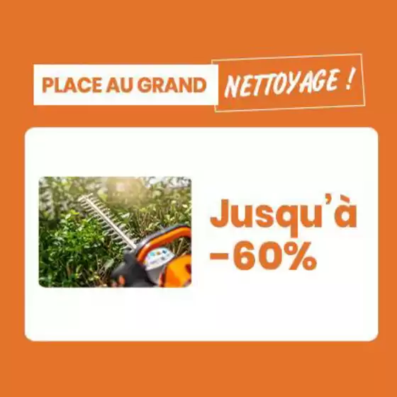 Catalogue Gamm vert à Rennes | Sélection Nettoyer son jardin | 2026-10-02T00:00:00.000Z - 2026-10-31T00:00:00.000Z