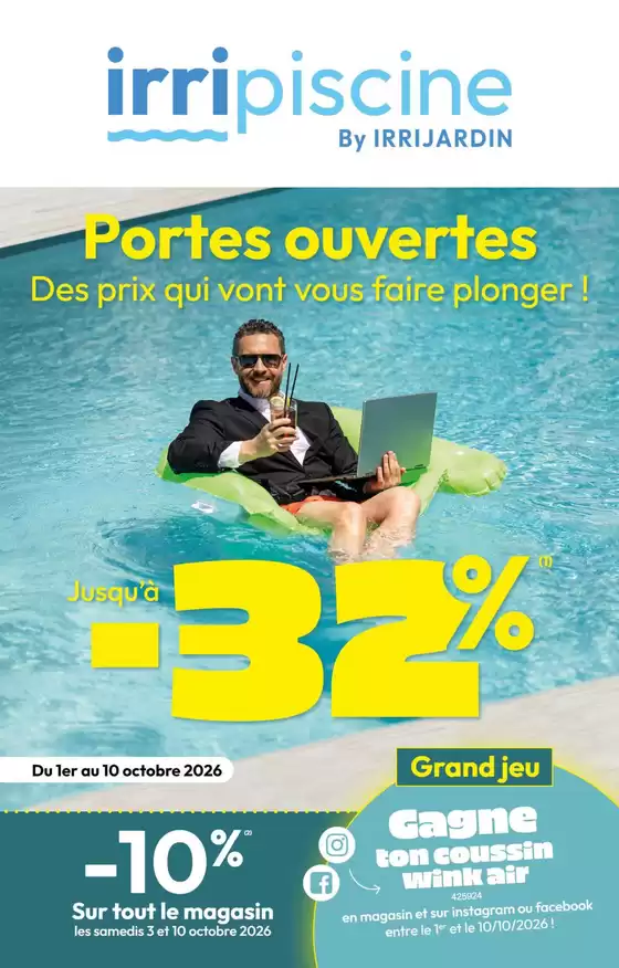 Catalogue Irrijardin à Nîmes | Portes ouvertes | 2026-10-02T00:00:00.000Z - 2026-10-10T00:00:00.000Z