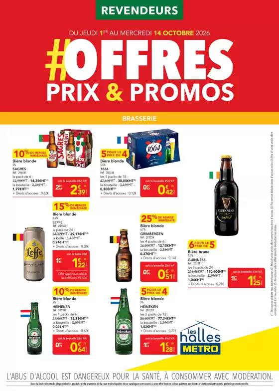 Catalogue Metro à Viviers-du-Lac | Offres prix & promos - Revendeurs | 2026-10-02T00:00:00.000Z - 2026-10-14T00:00:00.000Z