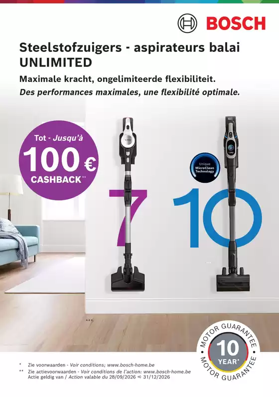Catalogue Expert à Thiais | Bosch Unlimited - Jusqu'à €100 cashback | 2026-10-02T00:00:00.000Z - 2026-12-31T00:00:00.000Z