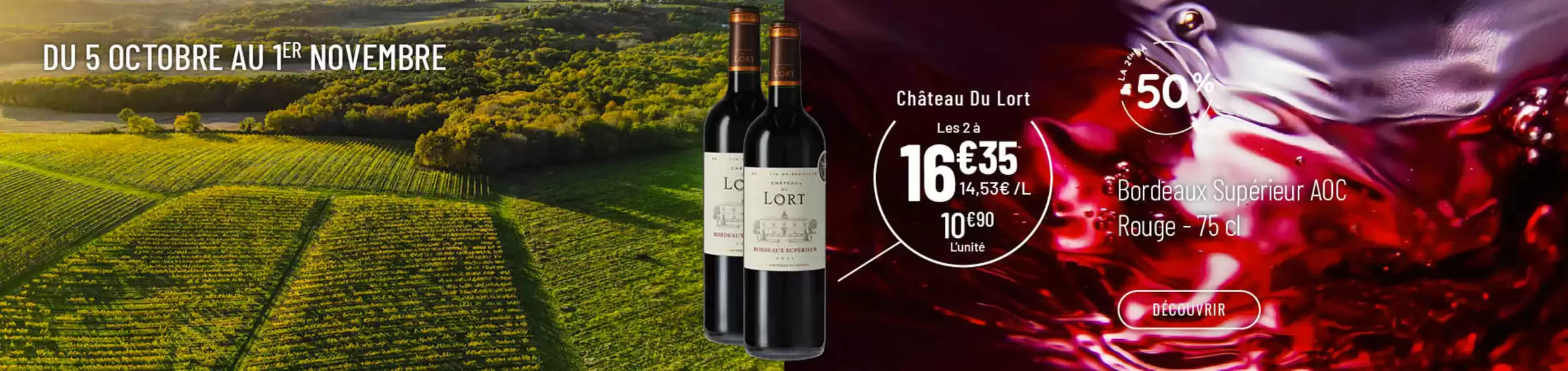 Catalogue Nicolas à Mayenne |  VINS DE BORDEAUX | 2026-10-05T00:00:00.000Z - 2026-11-01T00:00:00.000Z