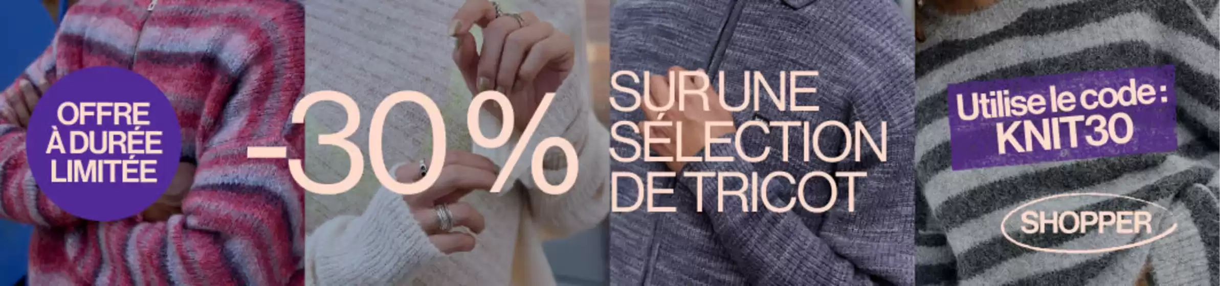 Catalogue Urban Outfitters | 30 % de réduction sur une sélection de tricots | 2026-10-05T00:00:00.000Z - 2026-10-31T00:00:00.000Z