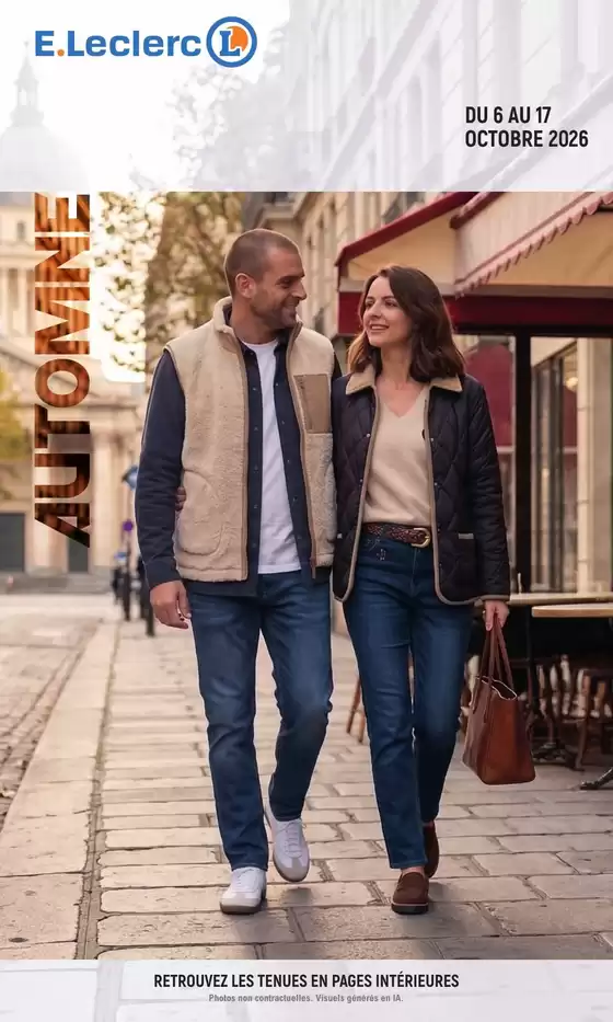 Catalogue E.Leclerc à Perpignan | MODE AUTOMNE | 2026-10-06T00:00:00.000Z - 2026-10-17T00:00:00.000Z