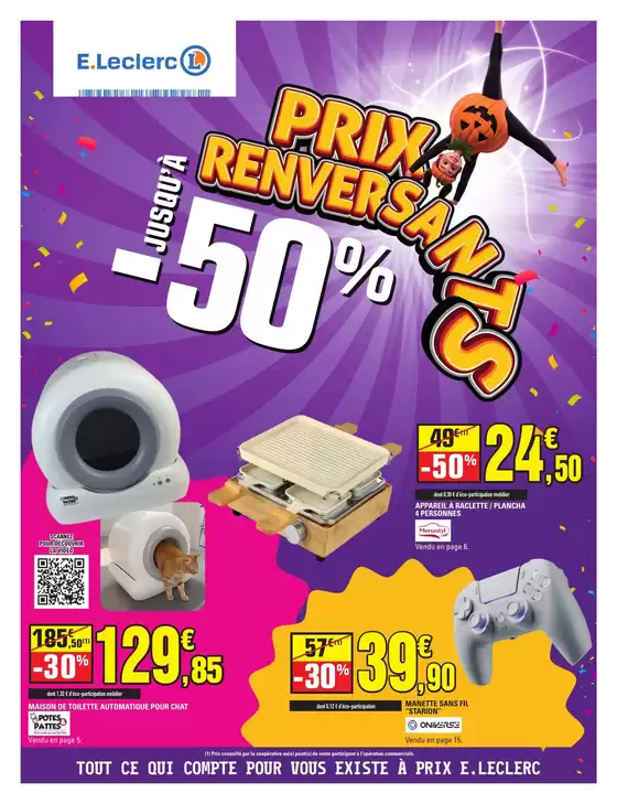 Catalogue E.Leclerc à Morisel | PRIX RENVERSANTS 2 | 2026-10-05T00:00:00.000Z - 2026-10-17T00:00:00.000Z