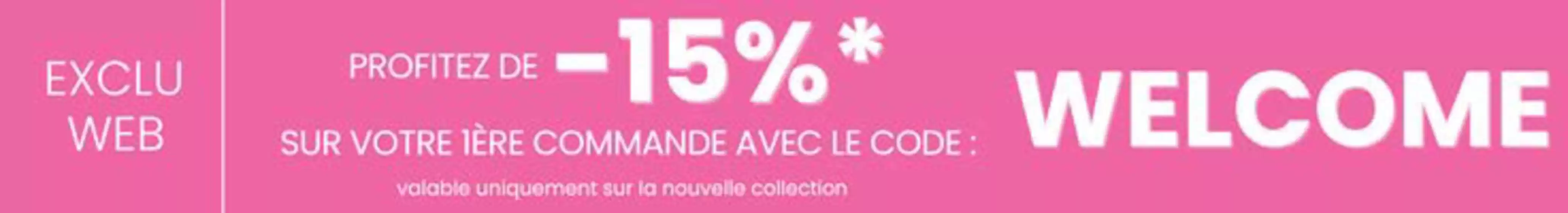 Catalogue Jacqueline Riu à Plaisir | -15%* sur votre première commande avec le code WELCOME | 2026-10-05T00:00:00.000Z - 2026-10-31T00:00:00.000Z