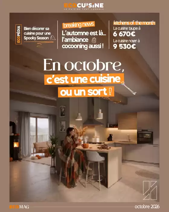 Catalogue Ecocuisine à Saint-Thibéry | En octobre, c'est une cuisine… ou un sort ! | 2026-10-05T00:00:00.000Z - 2026-10-31T00:00:00.000Z